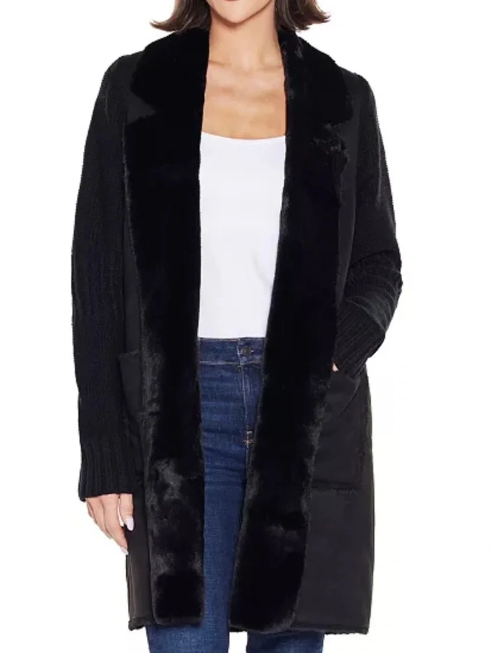 Belldini Women's Black Label Cardigan Sweater